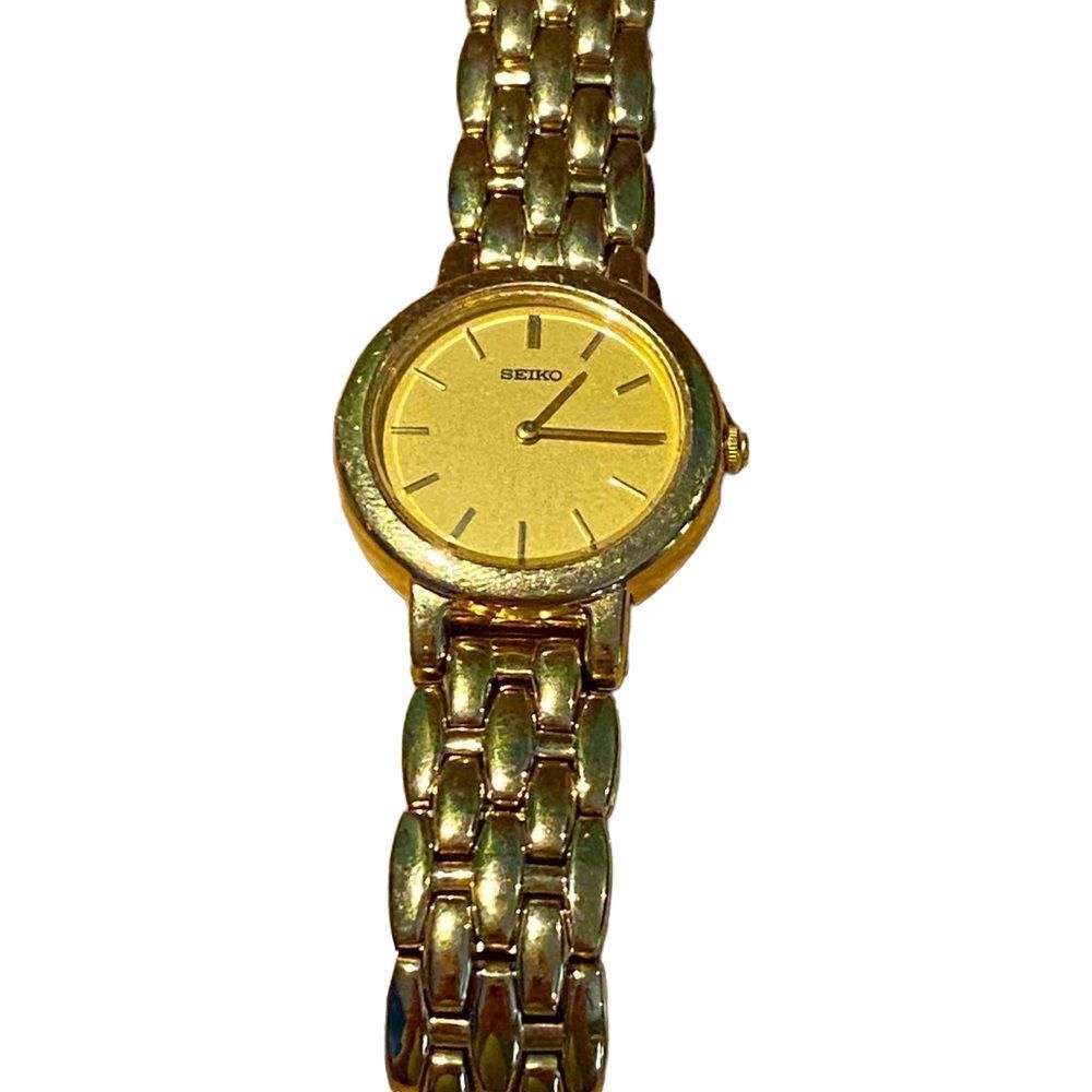 Vintage gold Seiko Watch